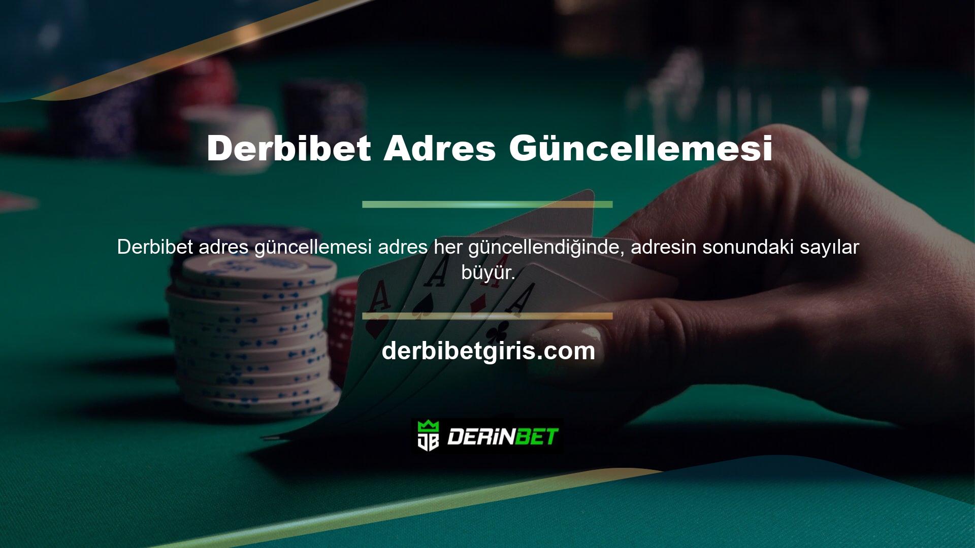 Bahis sitenizin giriş adresini değiştirirseniz, sosyal medya hesaplarınız aracılığıyla veya değerli bir kullanıcıysanız size haber verirler